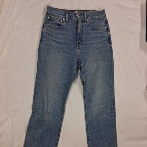 Madewell 's 90's  Straight womens jeans size 27.